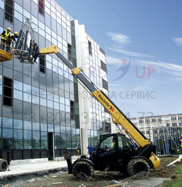 Эксплуатация телескопического погрузчика HTL 4014